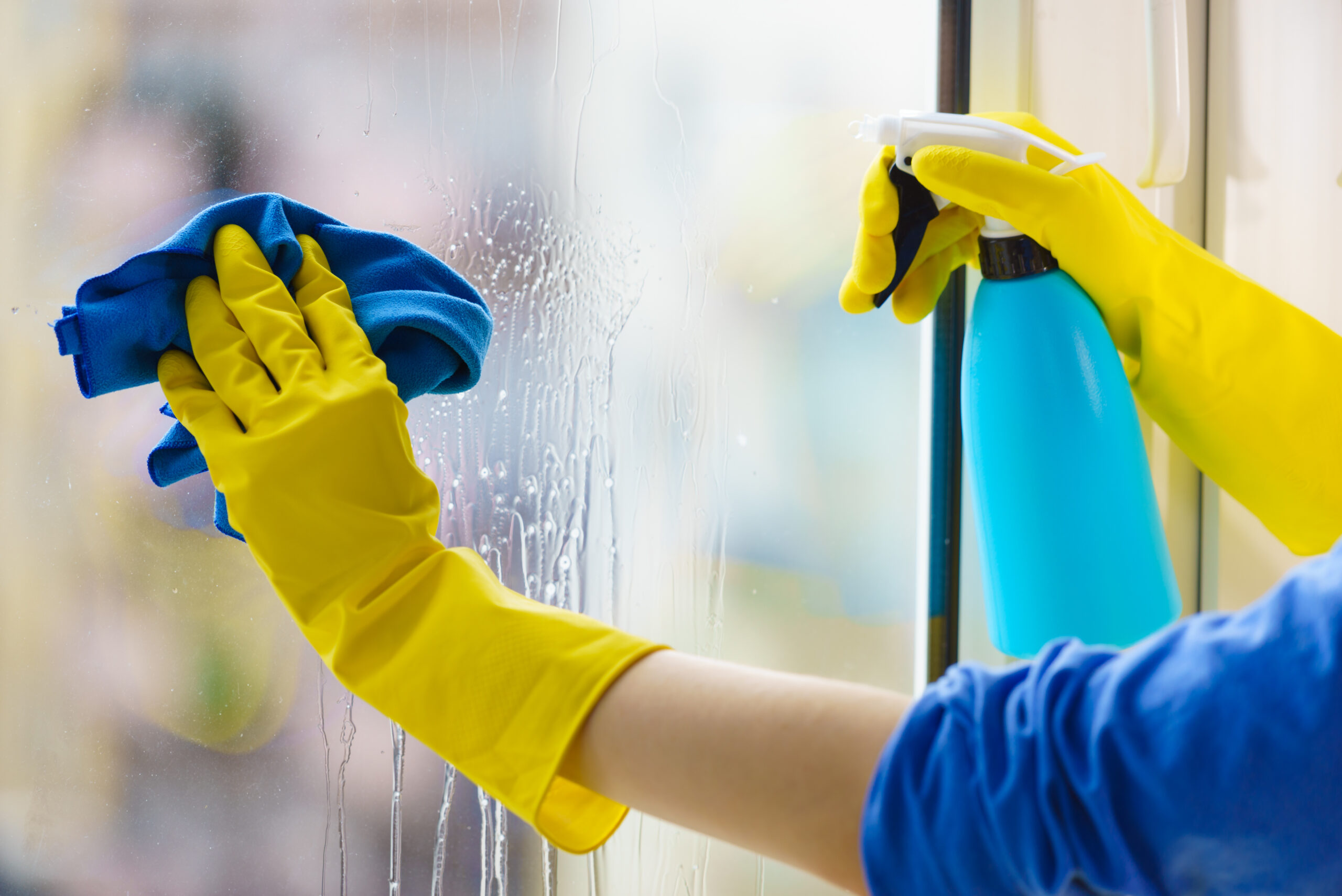 cleaning windows