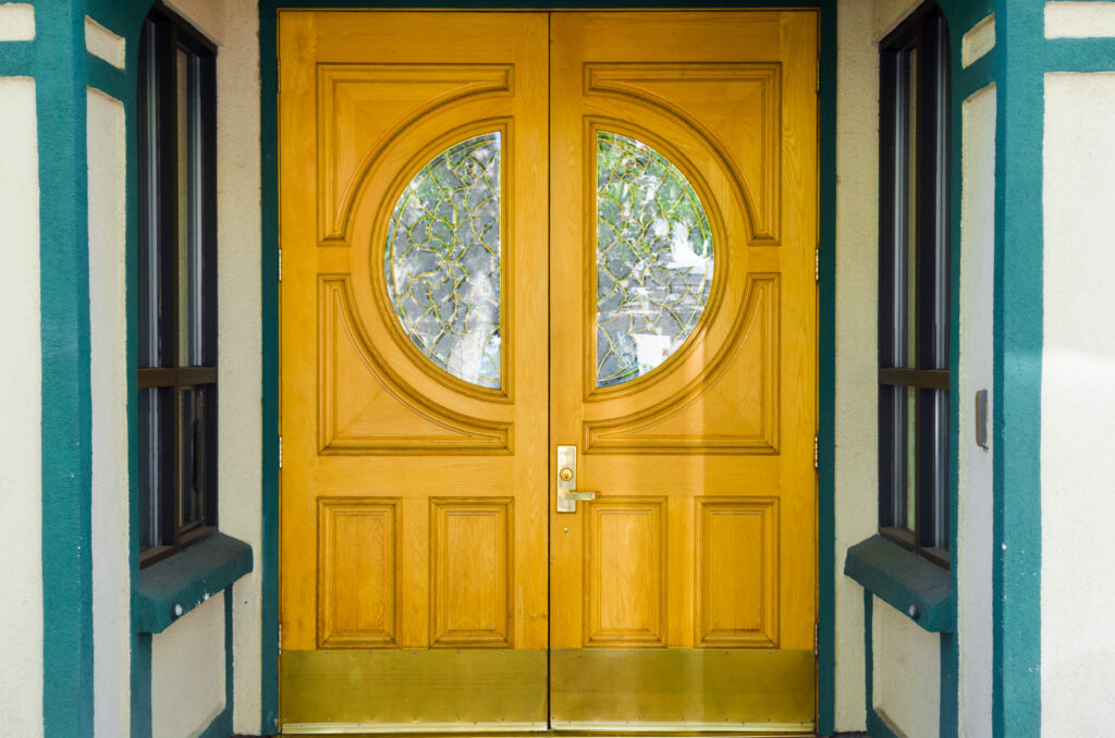 rustic door